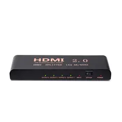 OEM - Splitter Divisor Repartidor 1Entrada 2Salidas 1X2 HDMI 2.0 4K/60Hz