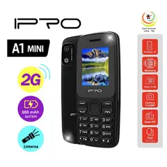 IPRO - CELULAR BASICO A1MINI 2G PANTALLA 1.8" C/ CAMARA