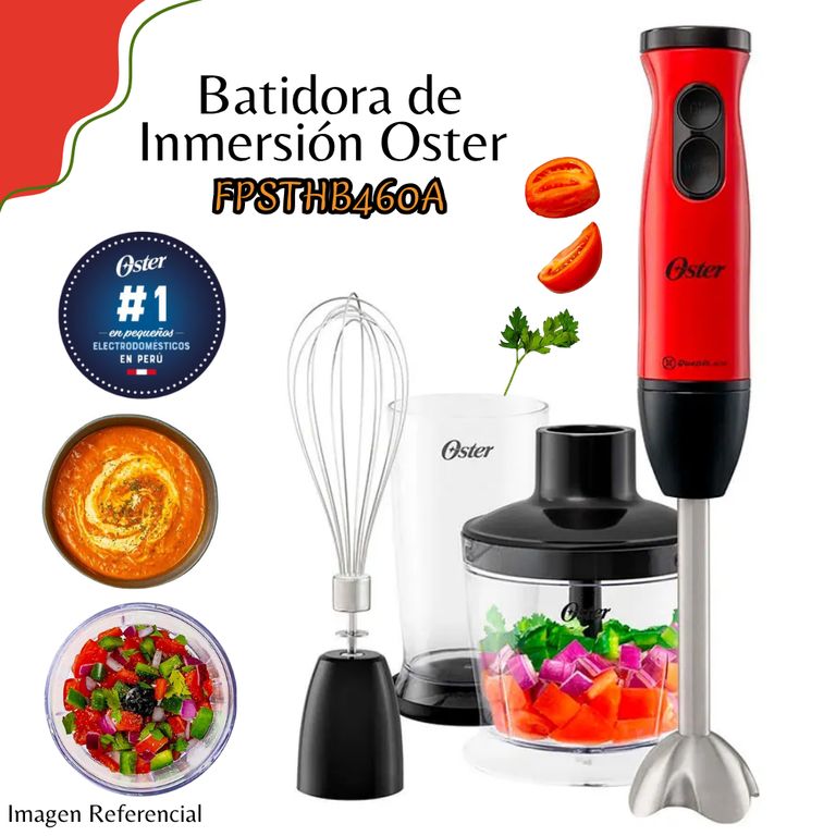 Batidora de Inmersión de Acero Inoxidable FPSTHB460A