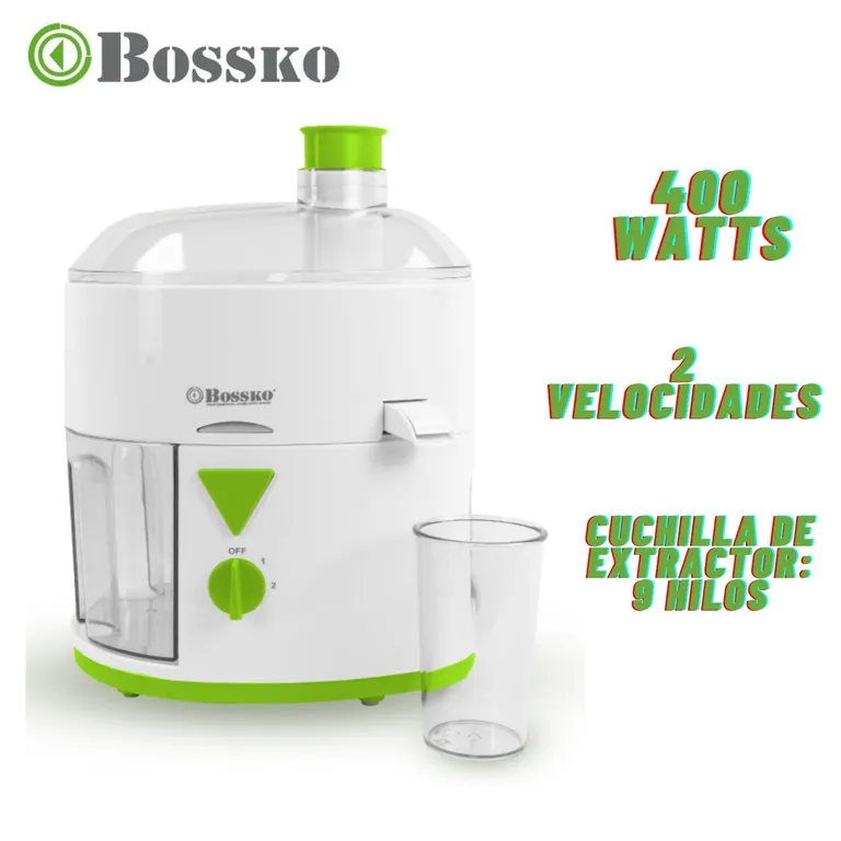 Extractor de Jugos Bk 192ej 400 watts
