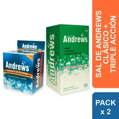 GENERICO - Efervescente Sal de Andrews Clásico + Triple Acción