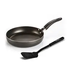 RECORD - Sartén Estrella Gris Antiadherente 24cm con Espátula