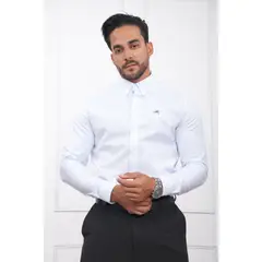MEHIVIC - CAMISA HOMBRE SLIM FIT RAYAS POPELINA ALGODON