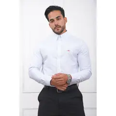 MEHIVIC - CAMISA HOMBRE SLIM FIT RAYAS POPELINA ALGODON