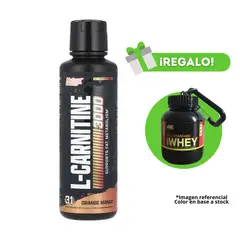 NUTREX RESEARCH - CARNITINA L- CARNITINE 3000 ORANGE MANGO + PORTAPROTEÍNA