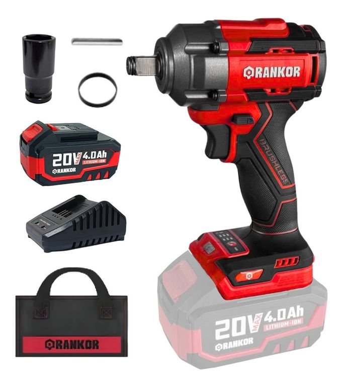 Llave de impacto 500nm brusless industrial
