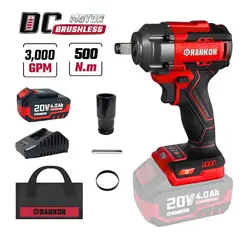 RANKOR - Llave de impacto 500nm brusless industrial