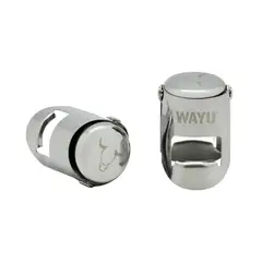 WAYU - SET DE 2 TAPONES PARA ESPUMANTE CHAMPAGNE