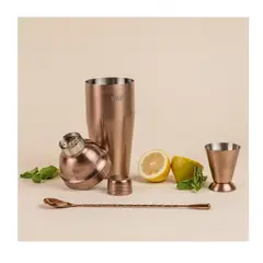 WAYU - COCTELERA DE 750 ML CON MEDIDOR Y CUCHARA