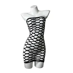 GENERICO - MALLA LENCERIA CORPORAL CATSUIT VESTIDO