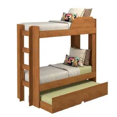 DMUEBLES - CAMAROTE 1 PLAZA HELSINKI NOGAL