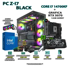 INTEL - Computadora PC Gamer PRO Core i7 14700KF RAM 32GB SSD 1TB GRAFICA RTX 5070 12GB