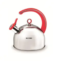 RECORD - Tetera Red Plus Acero Inoxidable 2,5L Diseño Elegante