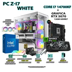 INTEL - Computadora PC Gamer PRO Core i7 14700KF RAM 32GB SSD 1TB GRAFICA RTX 5070 12GB