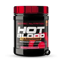 SCITEC NUTRITION - Pre Entreno 30 serv Hot Blood 375 grs - Pink Lemonade