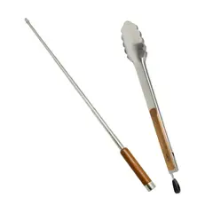 WAYU - SOPLADOR PARA PARRILA RETRACTIL PORTATIL CON PINZA BBQ