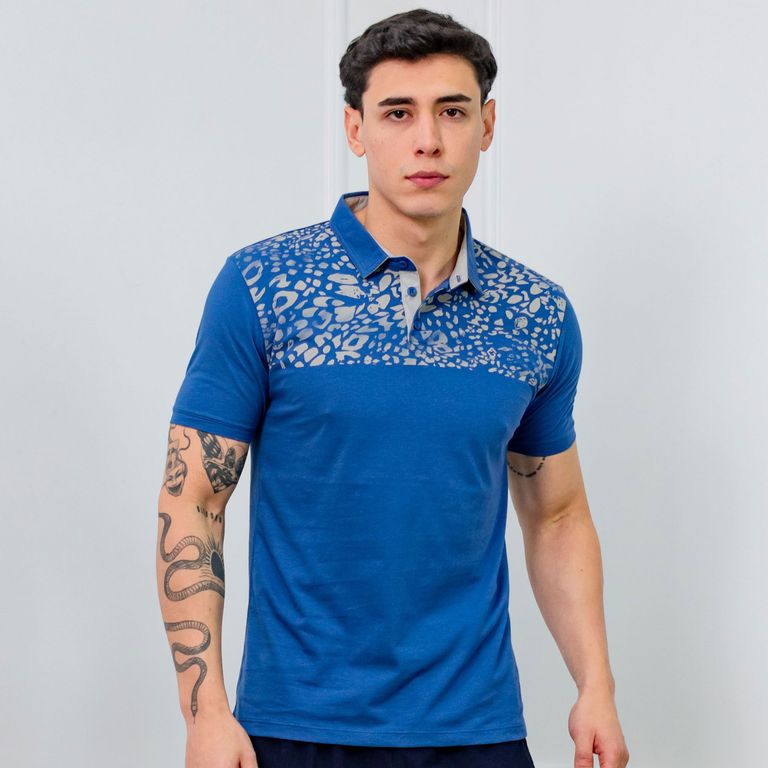 POLO BOX MODA CABALLERO MC - JERSEY 100% ALGODON