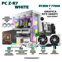 INTEL - Computadora PC Gamer PRO RYZEN 7 7700X RAM 32GB SSD 1TB GRAFICA RTX 5060TI 8GB