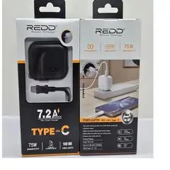 GENERICO - CARGADOR REDD TIPO C 75W CARGA RAPIDA 7.2A
