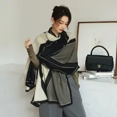 KAST PE - Pashmina mujer pañoleta Nairobi Foulard hilo tipo algodón