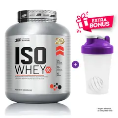 UNIVERSE NUTRITION - ISO WHEY 90 VAINILLA - 2.5 kg Proteína - 83 servicios