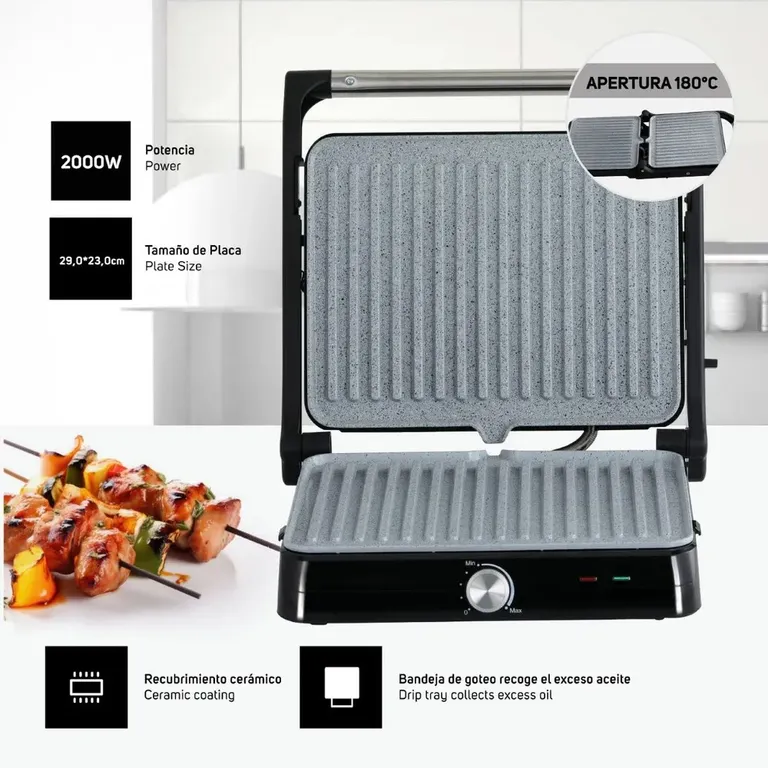 Grill electrica parrilla Asteria II