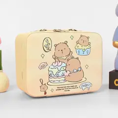 GENERICO - Neceser Maleta Joyero De Viaje De Capibara - Diseños Aleatorios