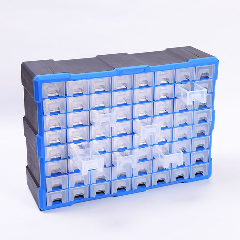Organizador 64 Compartimiento Caja Organizadora Gaveta