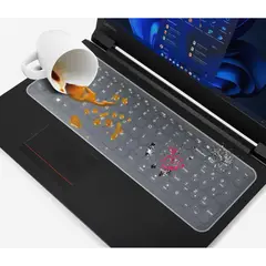 GENERICO - PROTECTOR DE TECLADO PARA LAPTOPS DE 14 PULGADAS