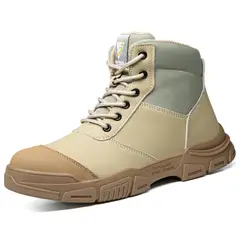 BLWOENS - Zapatos de trabajo de Seguridad para hombres - Verde