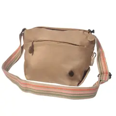 GENERICO - BOLSO MORRAL IMPERMEABLE BANDA COLORIDA