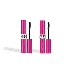 ESIKA - Duo de Máscara Mega Full Size A prueba de Agua Negro -