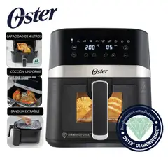 OSTER - Freidora De Aire Digital CKSTAF40WDDF 4L