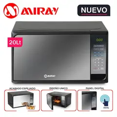 MIRAY - Horno Microondas 20 Litros HMM-20N