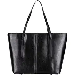 PUREPOWER - Bolso de hombro de moda de cuero genuino para mujer