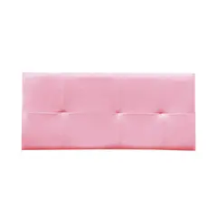 MUEBLES MACRUMO - Cabecera Aérea Reforzada Brisa con tela antifluida de 2Plz color Rosado