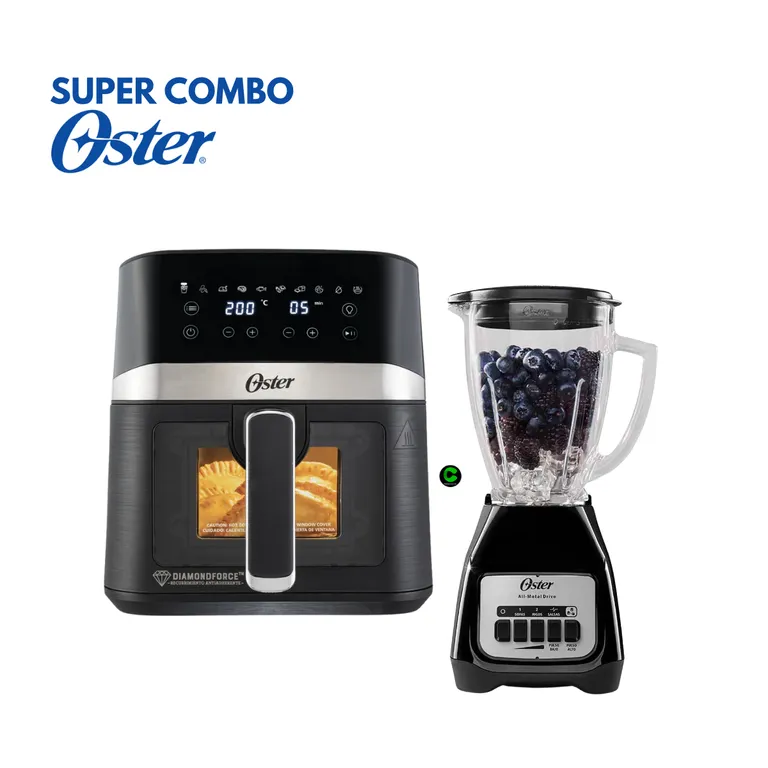 Combo Freidora 4L y Licuadora BLSTKAGBPB