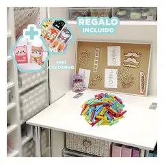 GENERICO - Pack6 Perchas con Colores Vibrantes Y+Regalo Agendita