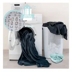 GENERICO - Pack5 Canasta Elegante en Tono Verde Y+Regalo Stickers