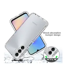 CASE - 360 3 EN 1 Clear Para Samsung A35