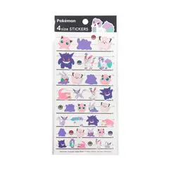 POKEMON - Center Sticker Gengar Set Japon
