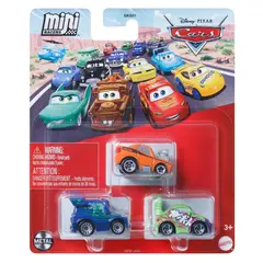 DISNEY PIXAR - Cars Tuner Dj Snot Rod Y Wingo - Mini Racers