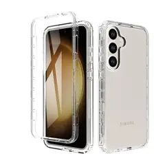 CASE - 360 3 EN 1 Clear Para Samsung S25