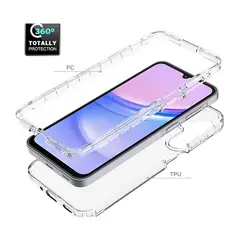 CASE - 360 3 EN 1 Clear Para Samsung A36