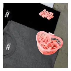 GENERICO - Pack3 Canasta Moderna con Ganchos Rosado Y+Regalo Agendita