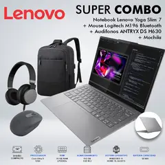 LENOVO - LAPTOP YOGA SLIM 7 WUXGA OLED Core Ultra 5 16GB LPDDR5x 512GB SSD