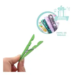 GENERICO - Pack5 Ganchos con Diseño Antideslizante Y+Papel de Regalo