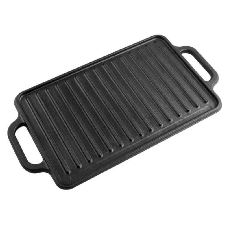 Plancha Asadora Reversible Rectangular de Hierro Fundido - 55128006