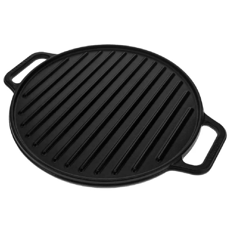 Plancha Asadora Redonda Reversible de Hierro Fundido - 55128020
