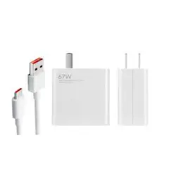 GENERICO - Cargador 67W y Cable para Xiaomi Mi 14T, Poco F6, Mi 12 Lite, Poco F6